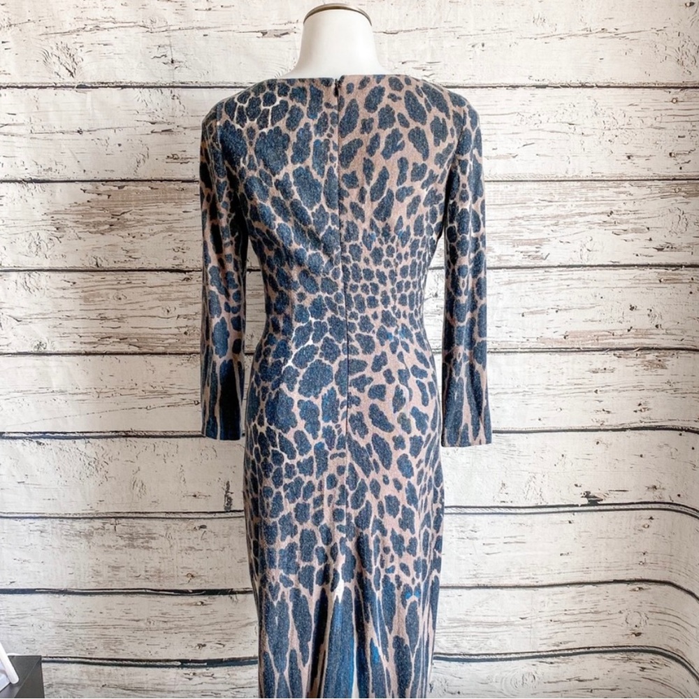 Abstract Cachè Sweater Dress - Picture 2 of 6